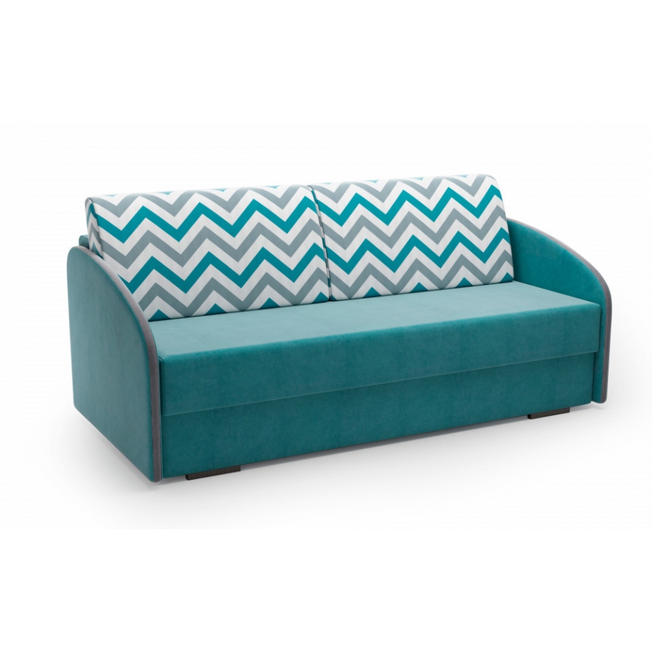 Диван Одри Ultra Mint/Willy Mint/вставка Vivaldi 07