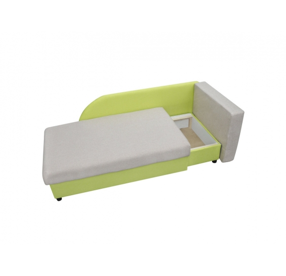 Диван Нео-22 (кушетка-правая) Vizit 04/Vizit light green