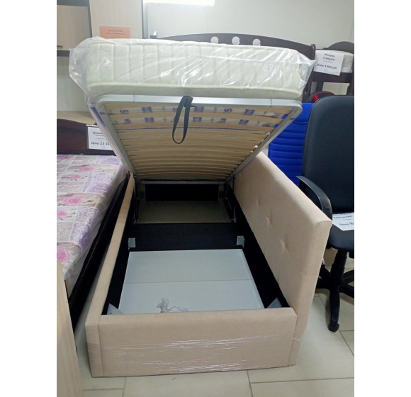 Кровать Оттава бежевая