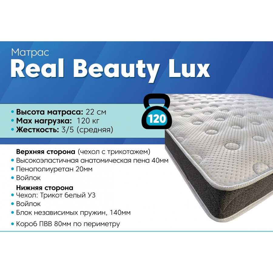 Матрас Real BEAUTY LUX Матрас Real BEAUTY LUX