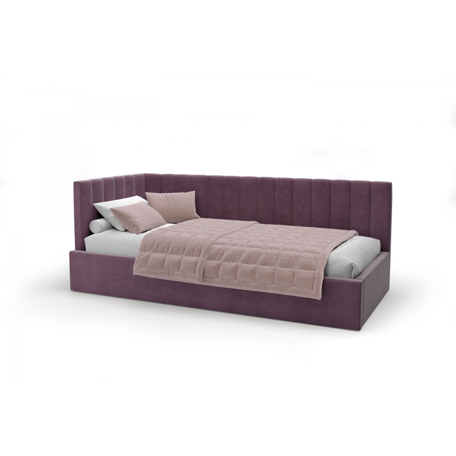Кровать-тахта Хэппи полоса Ultra Plum