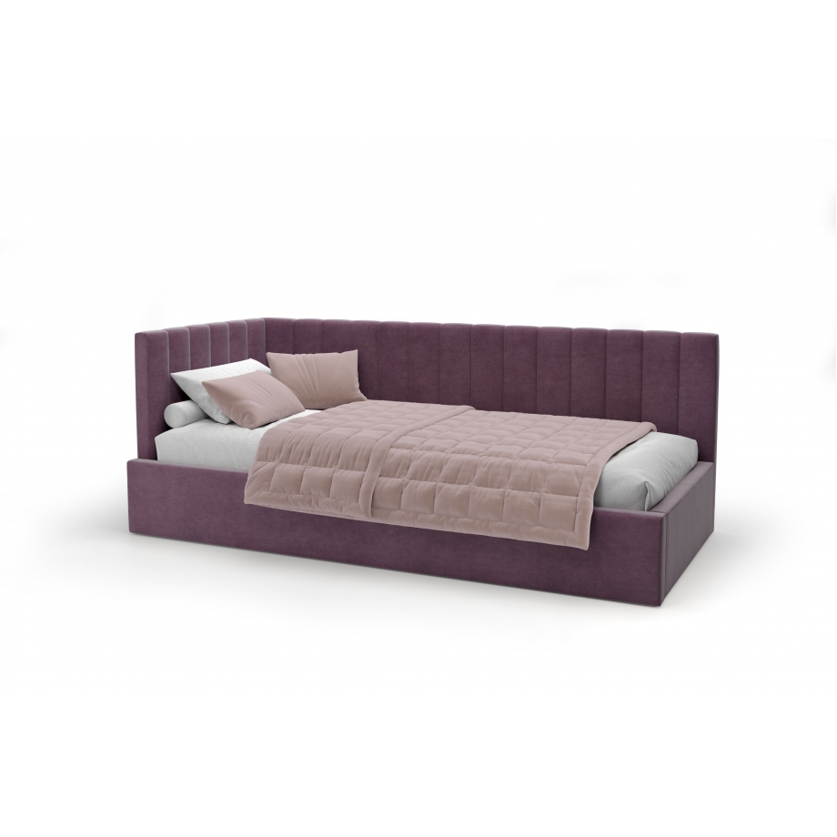 Кровать-тахта Хэппи полоса Ultra Plum